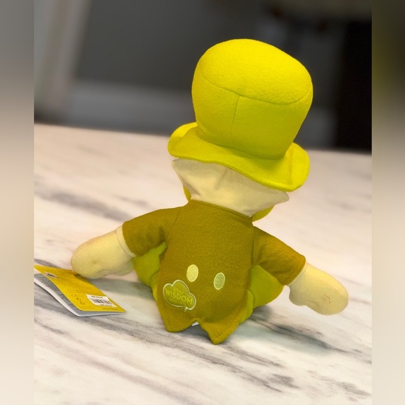 Disney Wisdom Collection July JIMINY CRICKET Pinocchio Plush Limited 7 Of 12 NWT - Picture 4 of 6